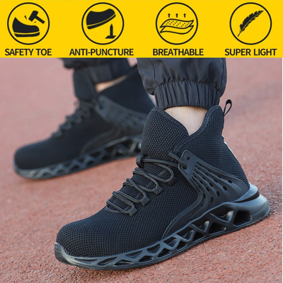 Men Safety Shoes with Metal Toe Indestructible Ryder Shoe Wo
