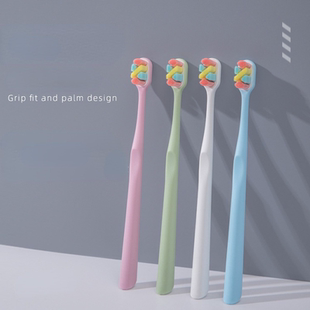 4PC Personal Environmental Bamboo Charcoal Toothbrush for Or