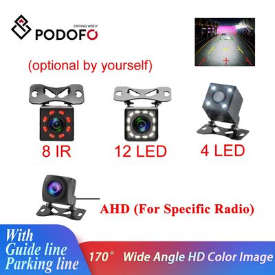 Podofo Car Rear View Camera Universal Backup Parking Camera