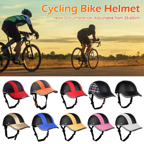 Adjustable Bike Cycling Helmet Baseball Cap Anti UV Safety B