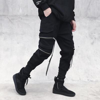 Jogging Pants Men Setwear Techwear Hip Hop Cargo Trousers Ha