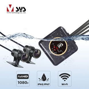 SYS VSYS Full Body Waterproof Motorcycle Camera Recorder P6F