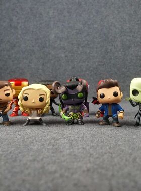 Genuine Funkoe Figure Spider Man Black Panther Doll Games Th