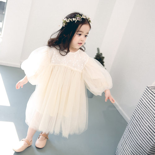 HoneyCherry New Kids Dresses For Girls Spring Girl Dress Chi