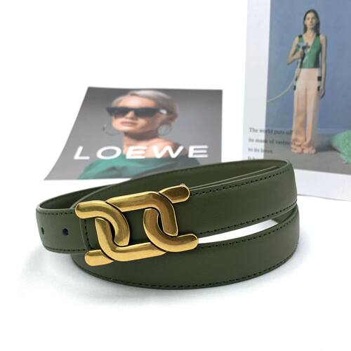 2022new Leather Belt Wholesale Ladies Smooth Buckle Belt Net
