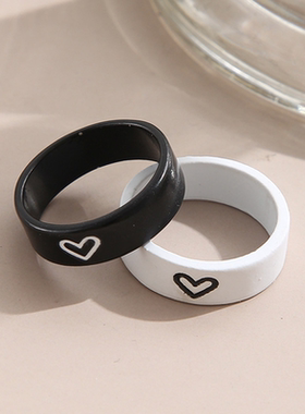Basit ?ift yüzük erkek ve kad?n yüzük kombinasyonu in r
