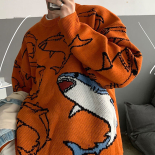 Jumper Sweater Men Women Winter Warm Pullover Harajuku Anime