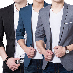 Autumn Suit Party Blazers Formal Slim Business Men Blazer