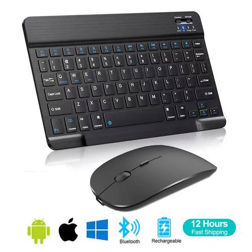 Bluetooth Keyboard Wireless Keyboard Rechargeable For Phone