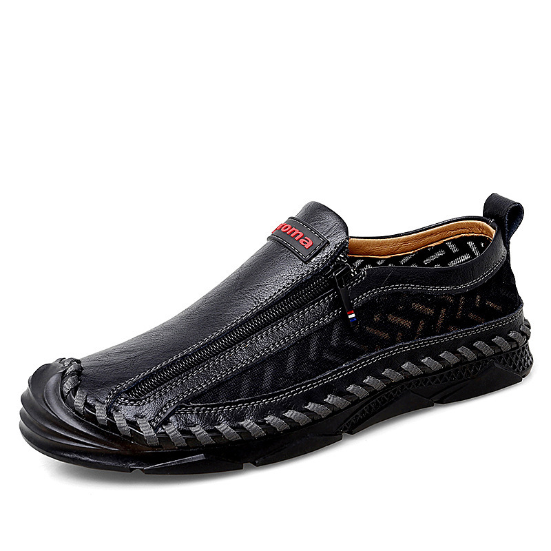 New Leather Casual Shoes Men's Casual Moccasins Loafers Adul