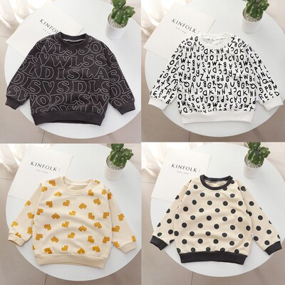 Brand Kids Wear  Spring New Children's Sweater Fall Thin Lon