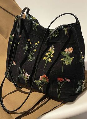 Luxury Brand Large Flowers Tote Bag 2022 New High-quality Fa