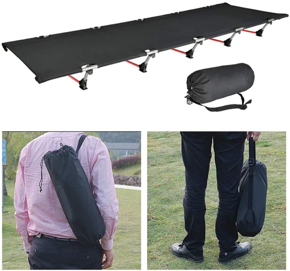 Portable Foldable Camping Cot Single Person Outdoor Folding 户外/登山/野营/旅行用品 户外床/折叠床 原图主图