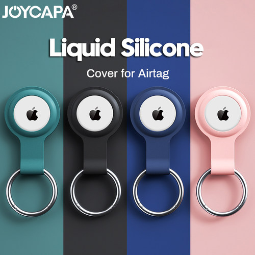 Original Liquid Silicone Protective Cover For AirTag Case Pr