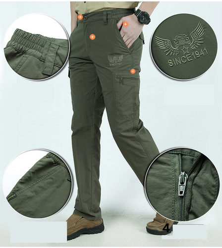 Quick Dry Casual Pants Men Summer Army Military Style Trouse