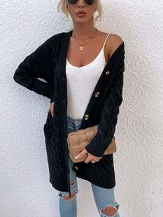 Cardigan Sweater Winter Women New and Autumn MAYCAUR 2023