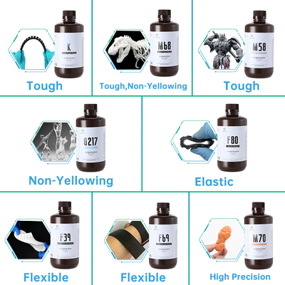 Resione 1KG ABS Like Tough 3d Printer UV Resin Photopolymer