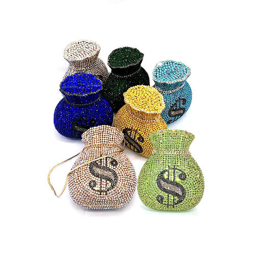 NEWEST Luxury women evening party designer funny rich dollar