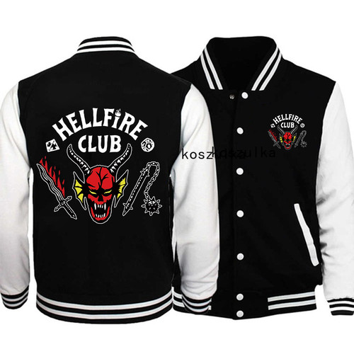 2022 Eddie Munson Baseball Jacket Pilot Women's Men's Couple
