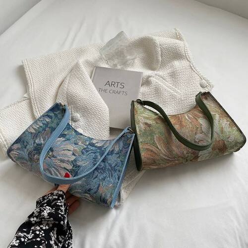 Women's Underarm Bags Autumn 2023 ndy New Oil Painting Shoul