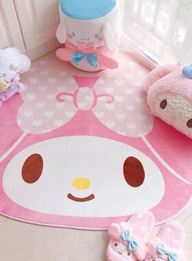 100x150CM Cartoon Saniro My Melody Carpet Kawaii Home Soft F