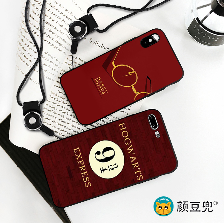 哈利波特站台周边适用iphoneXR苹果XS MAX手机壳7/8plus磨砂6s/5s