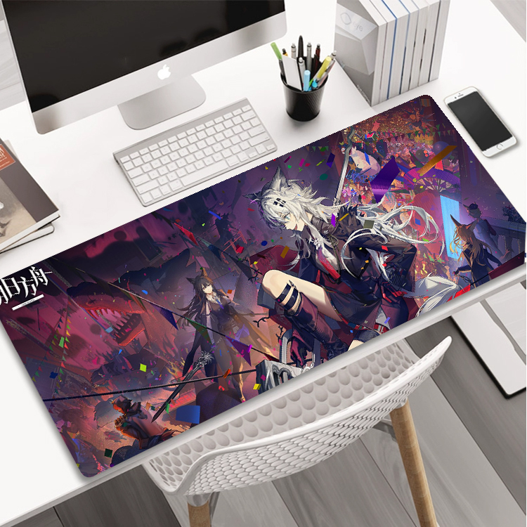 拉普兰德 明日方舟 双狼周边小号鼠标垫 大号游戏鼠标垫 水洗防滑