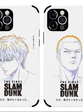 灌篮高手手机壳适用iphone14promax樱木8p流川枫vivo苹果13小羊皮12 mini红米k60小米12华为p40全包VIVOX60壳