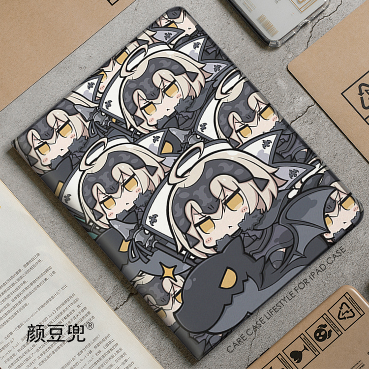 Fate fgo黑贞德圣女saber吾王ipad10.2适用于air7 5/6第十11代10.9保护套matepad pro11笔槽mini56小米67红米