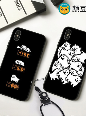 波动狗iphoneXR传说之下UNDERTALE适用7/8P苹果XSMAX手机壳6s/5s