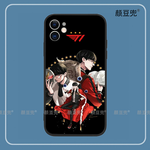FAKER周边SKT1战队手机壳13适用11PRO苹果14华为P40硅胶12红米LOL