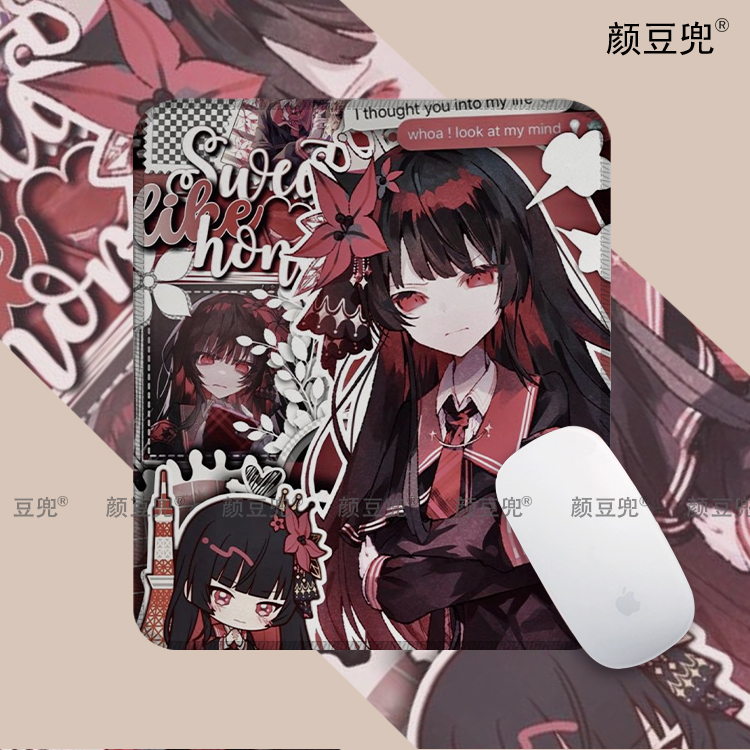 魔法少女的魔女审判 二阶堂希罗 鼠标垫办公桌桌垫电竞锁边鼠标垫