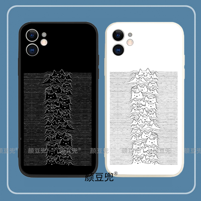 萌猫Joy Division摇滚乐队手机壳iPhone13适用12Pro苹果11 XS MAX