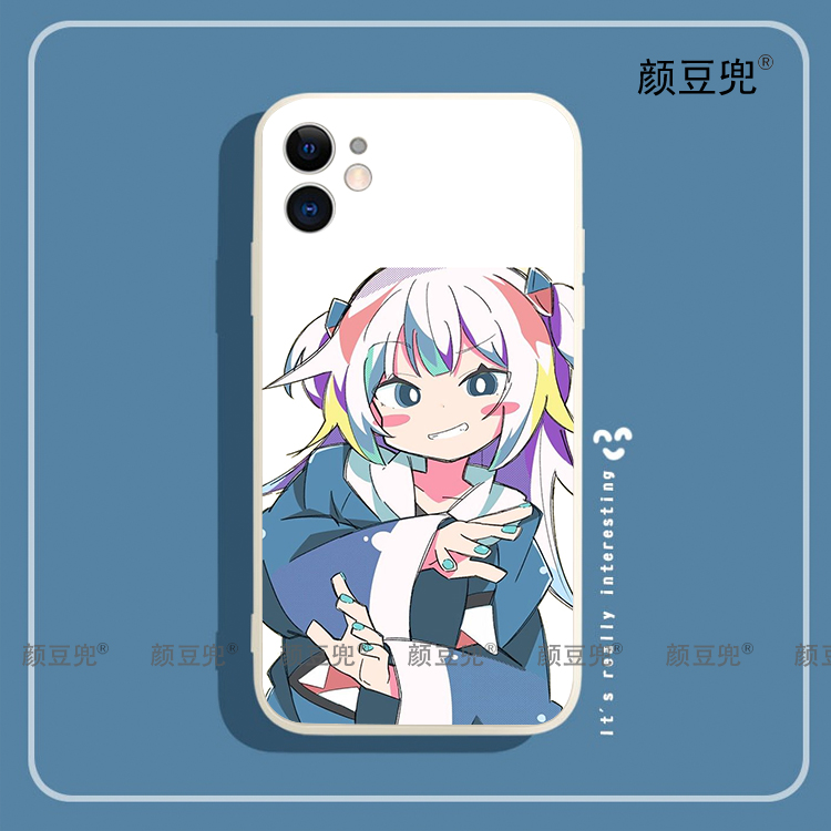 GAWR·GURA鲨鱼古拉手机壳iPhone13适用12 Pro苹果11 XS MAXR红米