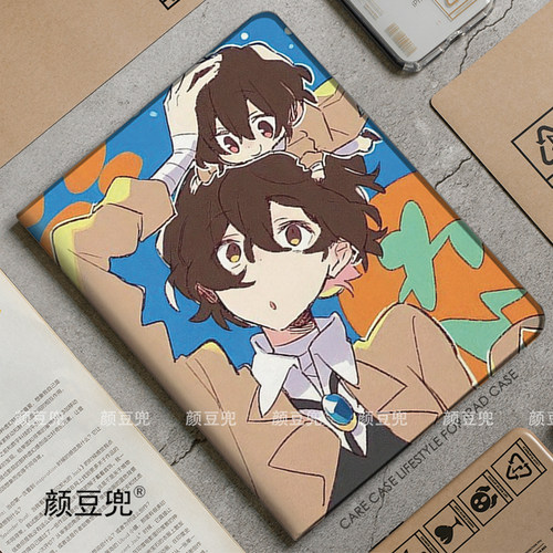 文豪野犬 太宰治ipad10.2适用air4/5第十代10.9保护套matepad pro12.9 Air笔槽mini5/6小米5/6Pro11荣耀8华为