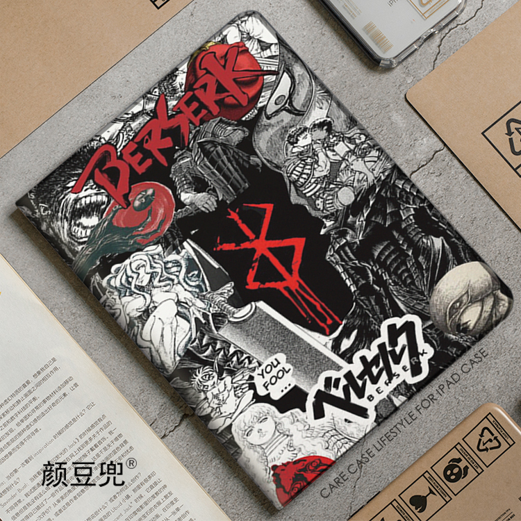 Berserk剑风传奇ipad10.2适用air4/5保护套matepad pro11笔槽mini5/6小米6pro12.9荣耀V8动漫OPPOPAD2壳Air3