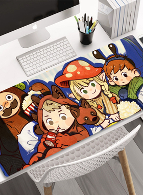 迷宫饭同人周边 大号电竞游戏鼠标垫 小号动漫鼠标垫 可水洗电竞