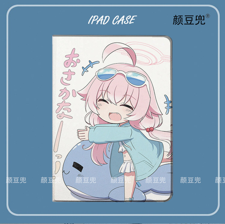小鸟游星野 碧蓝档案ipad10.2适用于air4/5保护套matepad pro11笔槽mini5/6皮套Pro12.9荣耀V8小米5/6pro华为