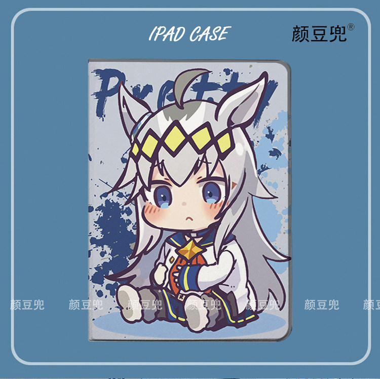 赛马娘 东海帝皇小栗帽ipad10.2适用air3/4/5第十代10.9寸保护套matepad pro11笔槽mini4/5/6小米5 Pro华为M6