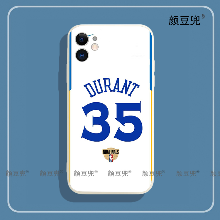 杜兰特35号勇士队手机壳11适用iphone13PRO动漫12苹果14xsmax软8P