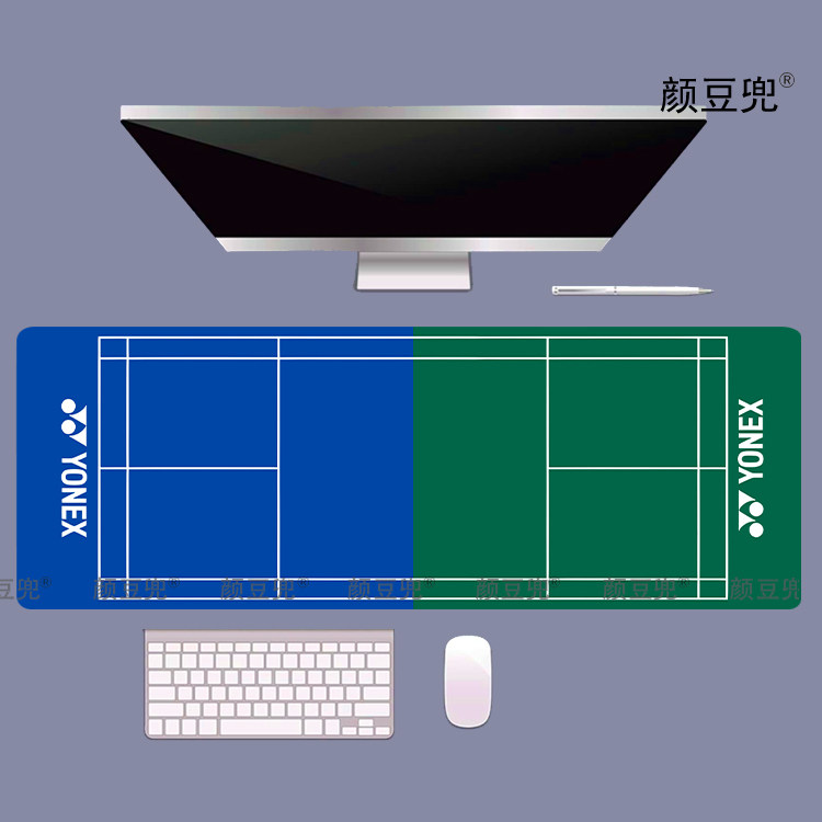 羽毛球 YY羽毛球场地 周边 大号鼠标垫 键盘垫 办公电竞游戏桌垫,电脑硬件/显示器/电脑周边,鼠标垫/贴/腕垫,淘宝优惠券,粉丝福利购,淘宝优惠卷