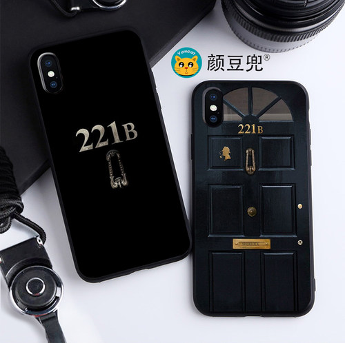 221B神探夏洛克Sherlock适用iphone11PRO苹果XSMAX手机壳8华为P30