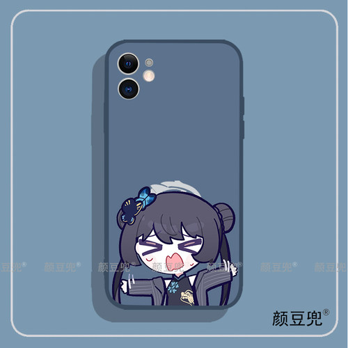 碧蓝档案蔚蓝妃咲手机壳12 mini适用iphone14promax山海经oppofindx5苹果13 Pro红米k60一加acepro硅胶vivo60