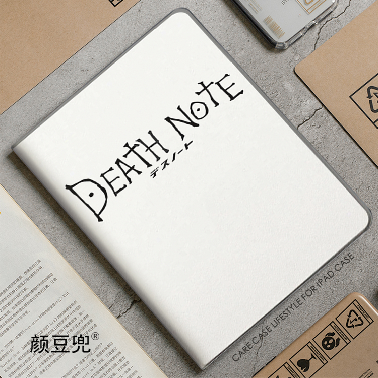 Death Note死亡笔记ipad10.2适用air3/4/5第十代保护套matepad pro11笔槽mini5/6小米5pro12.9荣耀V8皮套OPPO