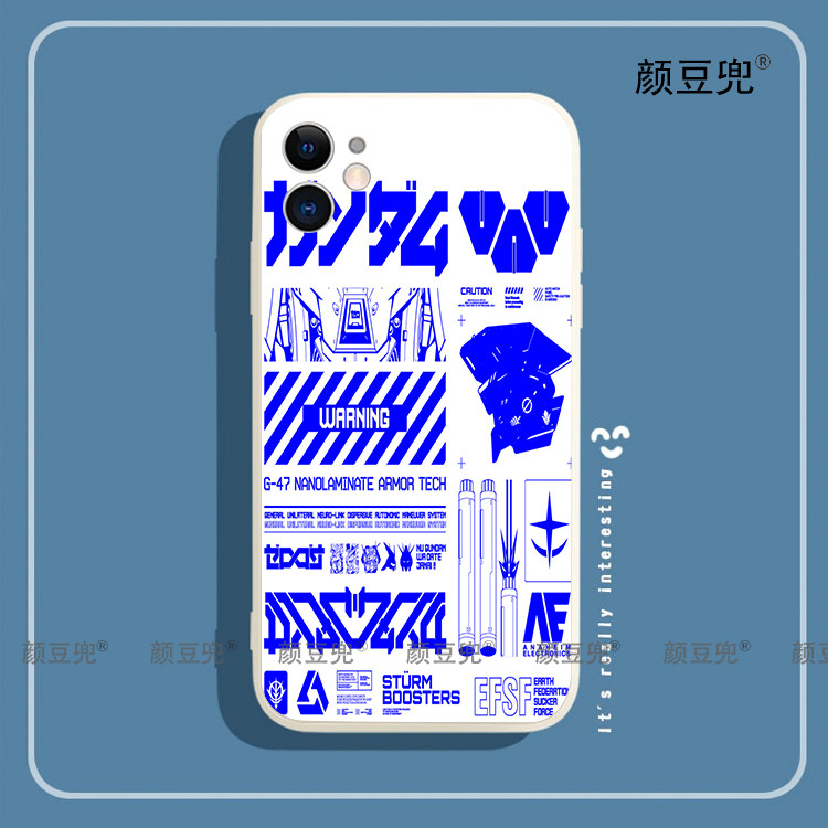 高达机甲战士手机壳iPhone13适用12 Pro苹果11 XS MAXR软K40一加9