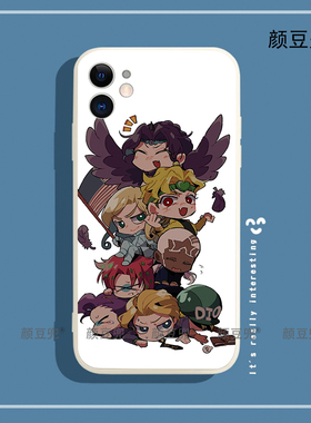 jojo的奇妙冒险8P手机壳iPhone13适用12 Pro苹果11 XS MAX神父DIO