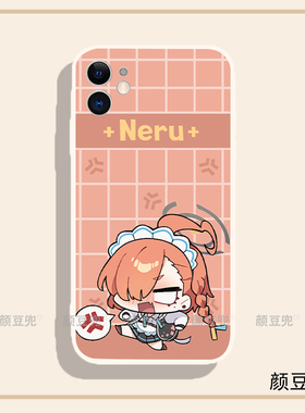 Neru 尼禄蔚蓝碧蓝档案手机壳12适用iphone13PRO苹果14xsmax红米K50一加9小米13荣耀IQOO11动漫8Plus硅胶VIVO