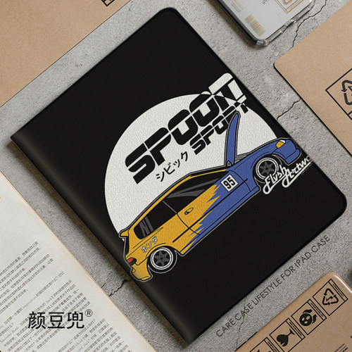 GK5思域Spoon改装赛车ipad10.2适用air3/4保护套pro11笔槽mini56