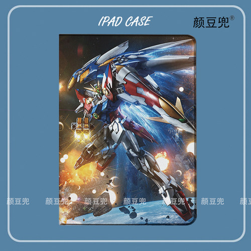 新机动战记高达W飞翼零式ipad11平板套皮套ipad10.2适用air7 6 5第十代保护套pro13笔槽mini5 6 7小米678华为