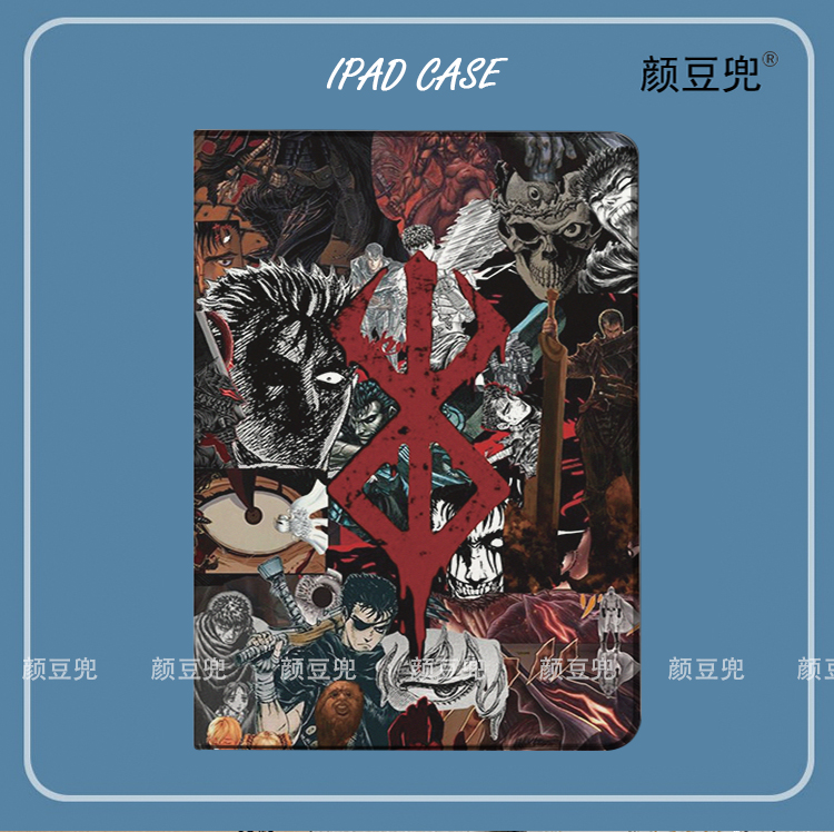Berserk剑风传奇ipad10.2适用air4/5保护套matepad pro11笔槽mini5/6小米6pro12.9荣耀V8动漫OPPOPAD Air3壳2